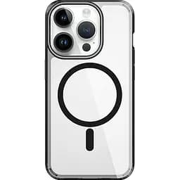 Чохол WiWU Magnetic Crystal Case для Apple iPhone 15 Pro Max Transparent/Black [96965] - мініатюра 2