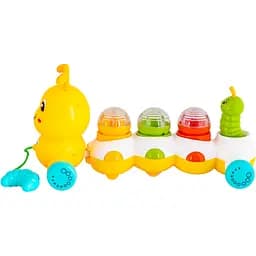 Іграшка музична Baby Team Повзунчик (8659_жовтий) - мініатюра 2