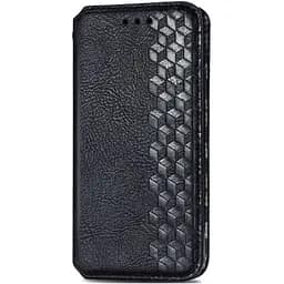 Шкіряний чохол-книжка Getman Cubic (PU) для Xiaomi Redmi 9C Чорний