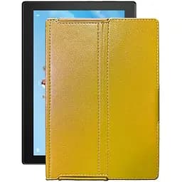 Чехол StatusCASE из экокожи для планшета Lenovo Tab 4 10 Plus Желтый