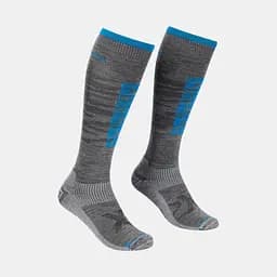 Термоноски Ortovox Ski Compression Long Socks Mens 42-44 Сірий-Блакитний