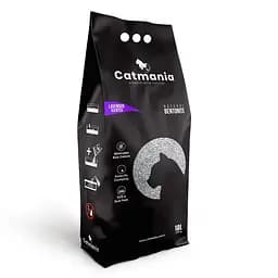 Бентонитовый наполнитель Catmania с ароматом лаванды 10 л.