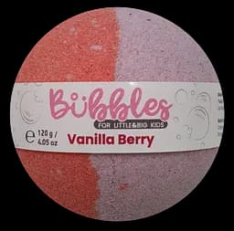 Бомбочка для ванни Ванільна ягода Bubbles 120 г