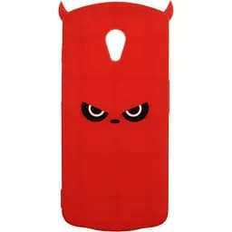 Чохол-накладка Toto Silicon Сartoon Network Devil Case Meizu M6S Red