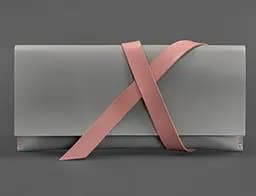 Кожаный женский тревел-кейс Voyager 1.0 Серый с розовым