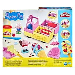 Ігровий набір для творчості з пластиліном Play-Doh Машинка з морозивом Свинки Пеппи (F3597) - мініатюра 2