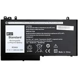 Акумулятор PowerPlant для ноутбуків DELL Latitude 12 5000 (RYXXH) 11.1V 3400mAh (NB441105)