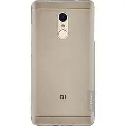 Чохол-накладка Nillkin TPU Nature Xiaomi Redmi Note 4X Grey - мініатюра 2