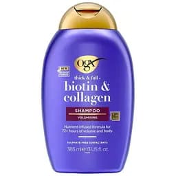 Шампунь OGX Biotin&Collagen для позбавлених об'єму, тонк. волосся 385 мл (0022796976703)