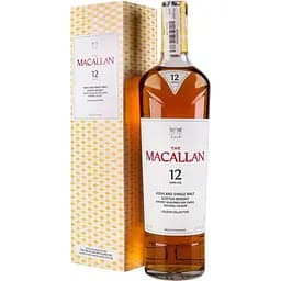 Віскі The Macallan 12 yo Colour Collection Single Malt Scotch Whisky 40% 0.7 л в подарунковій упаковці
