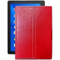 Чехол StatusCASE из экокожи для планшета Lenovo Tab E10 TB-X104L Красный