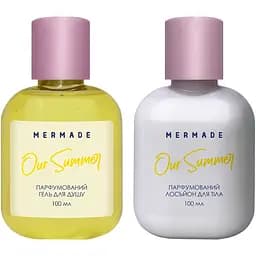 Парфумований набір для тіла Mermade Our Summer, гель для душу, 100 мл + лосьйон для тіла, 100 мл
