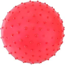 М'ячик дитячий Bambi з шипами гумовий 12 см 38 г червоний (MB0110(Red))