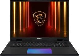 MSI Titan 18 HX AI A2XWIG (A2XWIG-616US) Core Black (18/IPS-level/3840x2400/120Hz/Ultra 9 285HX/64GB RAM/4TB SSD/RTX 5080/Win 11Pro)