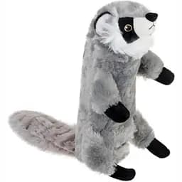 Игрушка для собак GiGwi Catch&fetch, шкурка енота, с бутылкой пищалкой, 51 см (75270)