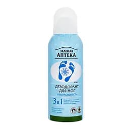 Дезодорант для ніг охолоджуючий Зелена Аптека Ультрасвіжість 150 мл