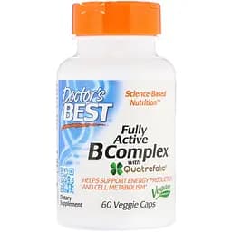 B-Комплекс Doctor's Best Fully Active B Complex 60 гелевих капсул