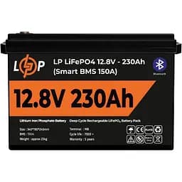 Акумулятор LogicPower LiFePO4 Smart BT 12V 12.8V/230Ah/2944Wh Smart BMS 150А [20199] [109293] - мініатюра 4