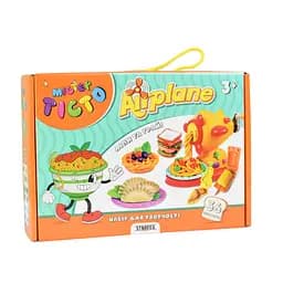Набір для творчості Strateg Містер тісто Airplane (41019)