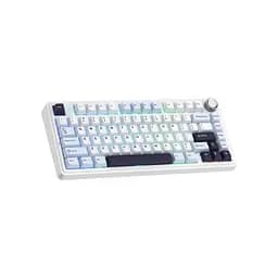 Клавіатура Aula F75 Pink Switch USB UA White (6978080504883) - мініатюра 2