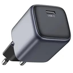 Зарядний пристрій 1xUSB 30W (USB-C) Gan PD Nexode Mini Сірий CD319 Ugreen - мініатюра 2