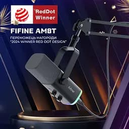 Мікрофон Fifine AM8T USB Black (AM8T) - мініатюра 4