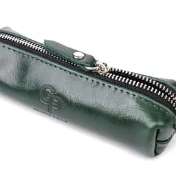 Практична ключниця з натуральної гладкої шкіри GRANDE PELLE 14х3х3 см acs0032260 - мініатюра 6
