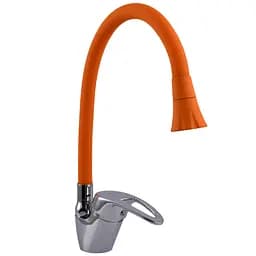 Змішувач для кухні Globus Lux Caprice GLCA-0103SA-R07 латунний з боковою ручкою для довготривалого використання та надійності - мініатюра 3