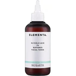 Тонік для обличчя Bioearth Elementa Glycolic Acid 7% Buffered Facial Toner 200 мл