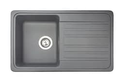 Кухонная мойка гранитная Miraggio Versal gray 758x462x201 00211706, Серый