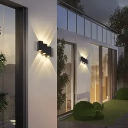 Підсвітка Brille фасадна LED 8W WW IP54 BK (AL-620/8) - мініатюра 3