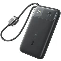 Портативний ЗП Power Bank Baseus EnerFill FC11 PD22.5W with cable 10000 mAh (E0027R) Cosmic Black