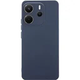 Чохол Silicone Cover Ummi Lakshmi Full Camera (AA) для Xiaomi Redmi Note 14 4G (Int. version) Синій / Midnight Blue