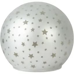 Світильник декоративний Chomik Куля скляний LED білий 12x11 см (BOZ1839)