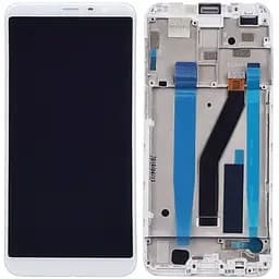 Дисплей Meizu M6T M811 білий, з рамкою