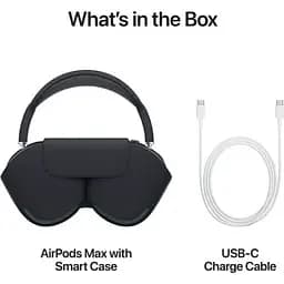 Навушники бездротові Apple AirPods Max USB-C Midnight (MWW43) - мініатюра 9
