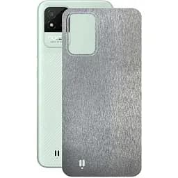 Захисна плівка StatusSKIN для Realme Narzo 50i 2021 Корпус Вініл Метал срібло