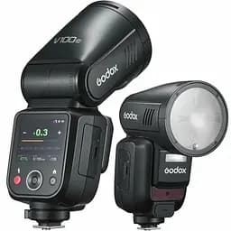 Накамерний спалах Godox V100C для Canon