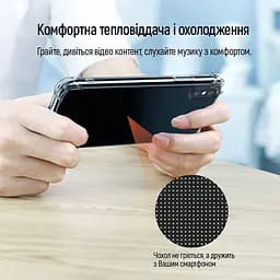 Чохол-накладка ColorWay TPU AntiShock Apple iPhone 16 Clear - мініатюра 5