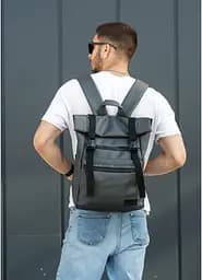 Чоловічий рюкзак Sambag RollTop Zard графітовий 31 х 30 х 16 см (24238009m) - мініатюра 5