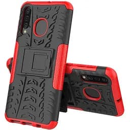Чехол-накладка Toto Dazzle Kickstand 2 in 1 Case Samsung Galaxy A30s/A50/A50s Red