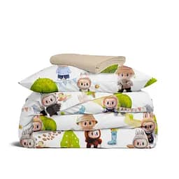 Дитяча постільна білизна Cosas LABUBU CS12 110х140см (Labubu_El80-12Magnolia_140)