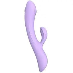 Вібратор-кролик із спрямованим масажем точки G Love To Love Bunny & Clyde Світло-фіолетовий