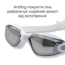 Окуляри для плавання Renvo Gilgit Уні Anti-fog Білий OSFM (2SG520-03) - мініатюра 6