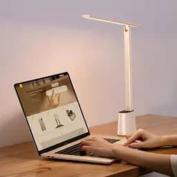 Настільна лампа Baseus Smart Eye Series Charging Folding (DGZG-02) White [67874] - мініатюра 7