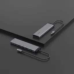 USB-хаб MiiiW HDXiaomi/USB-C PD/USB-A3.0x3/TF/SD MWCMA01 - мініатюра 3
