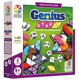 Настольная игра Smart Гениально. Звездная тактика (Genius Star) (англ.) + QR-код на укр. правила (SGHP002)