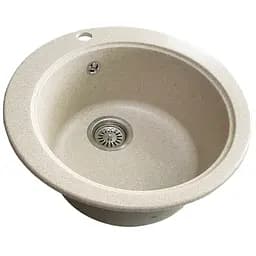 Кухонная мойка из искусственного камня EcoLine 2S бежевая