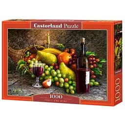 Пазл Castorland Натюрморт «Фрукты и вино» 1000 эл. (C-104604)