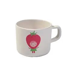 Кружка Fissman из бамбукового волокна клубника 225 мл (8359)